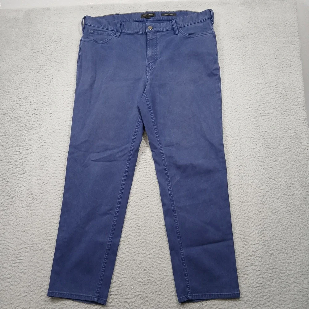 Banana Republic Traveler Chino Men's 38x30 Blue Athletic Tapered Fit‎
